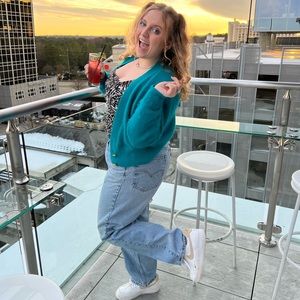 Vintage 80s 90s Levi's 550 blue denim jeans 38x30 XL relaxed straight leg pants